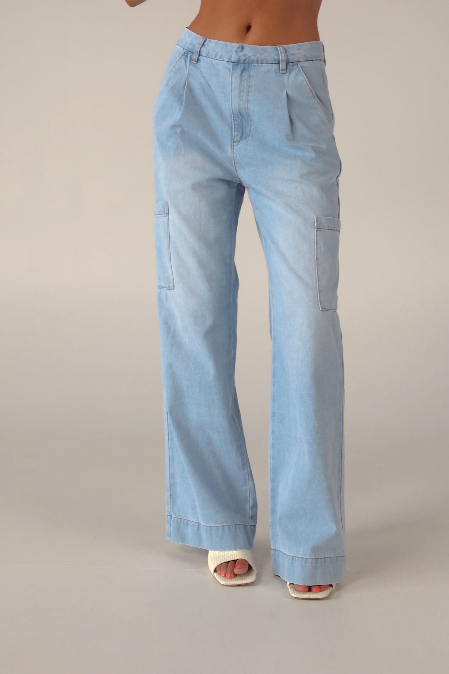 Mira Chambray Trouser
