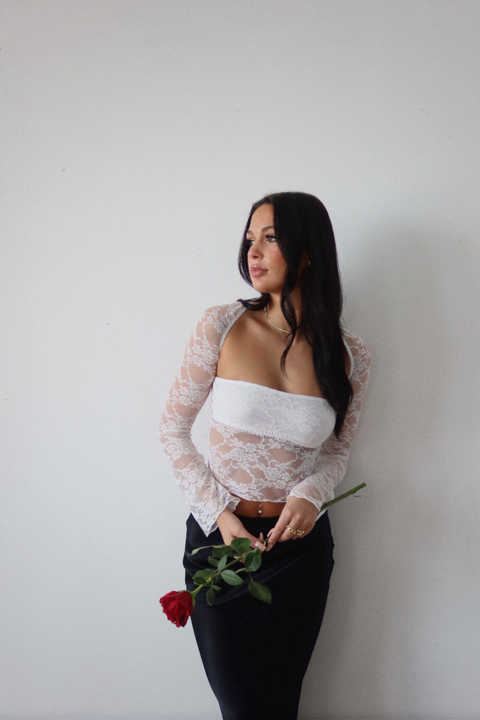 Shae Lace Two Piece Bolero Set
