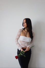 Shae Lace Two Piece Bolero Set