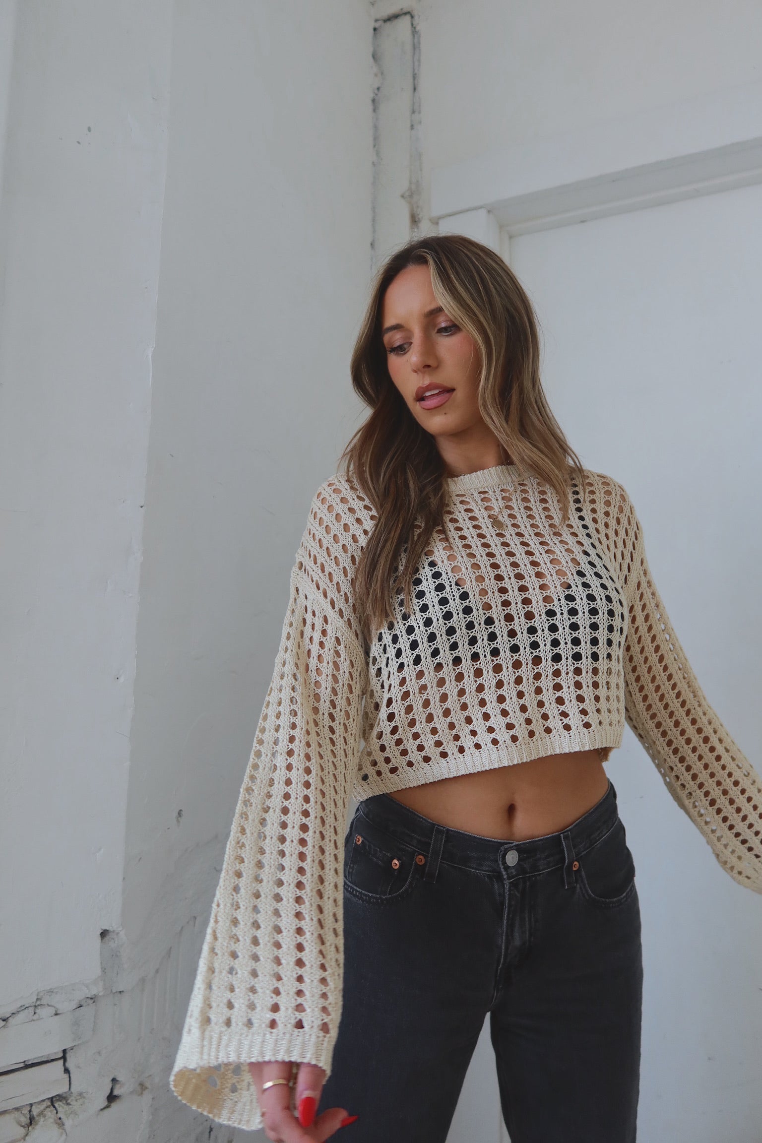 Ellery Crochet Top