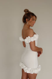 Lisa Ruffle Bodycon Dress