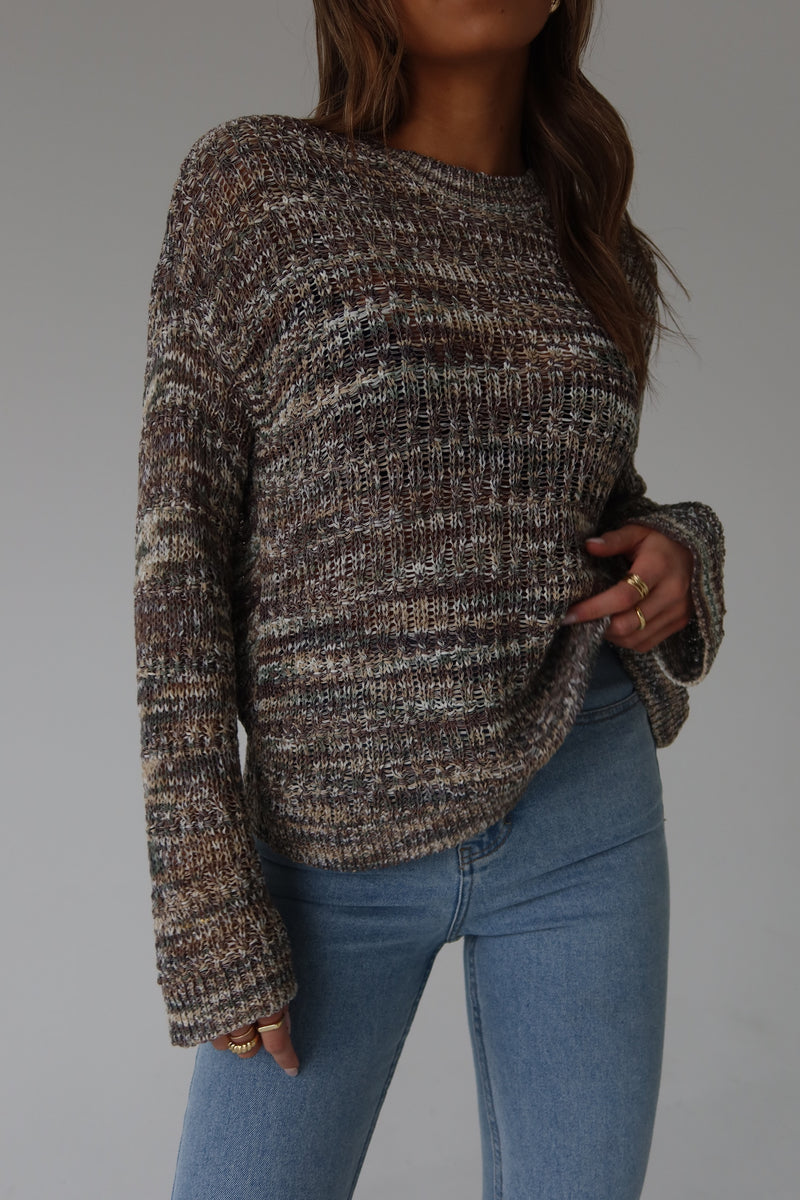 Remi Crochet Long Sleeve Top