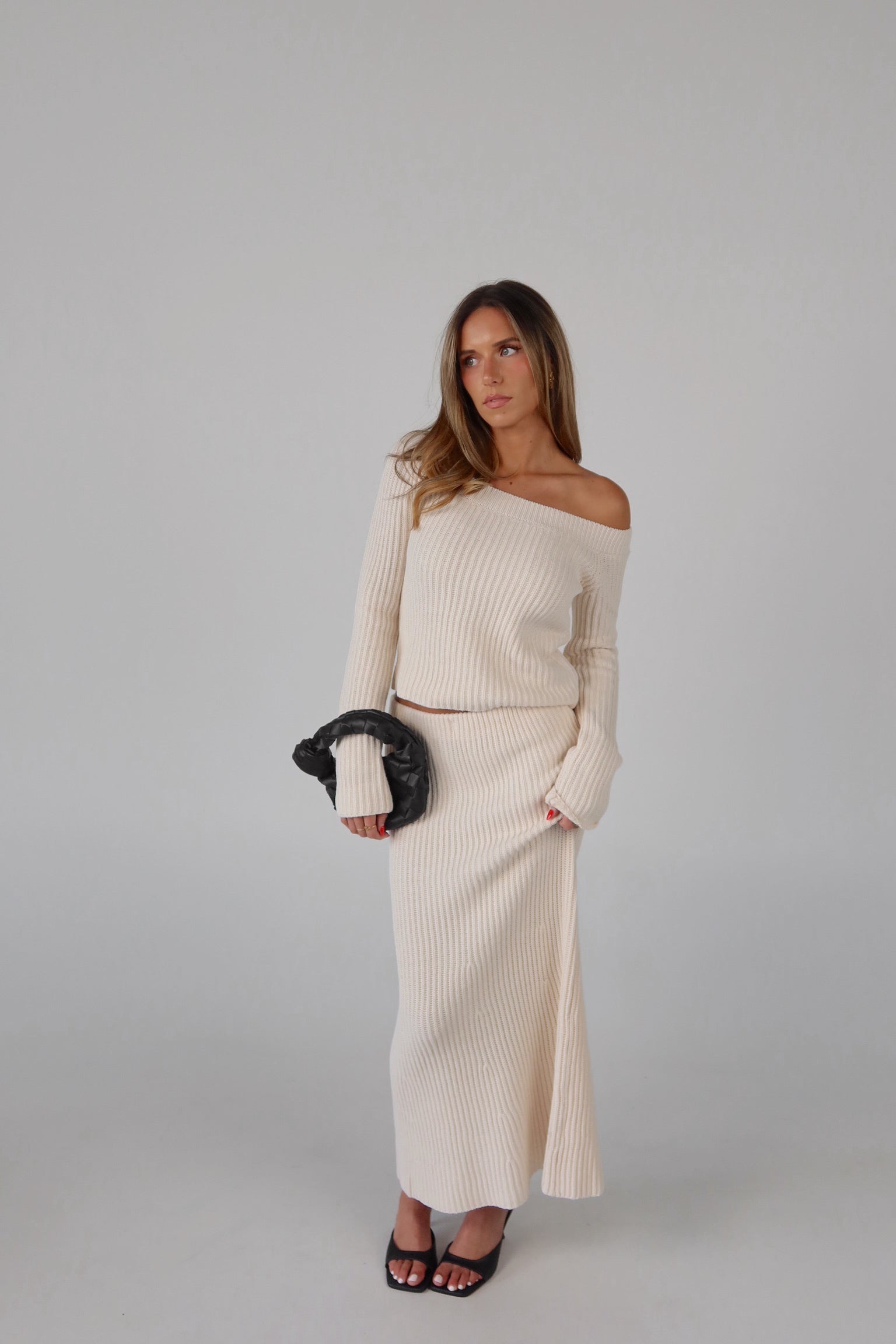 Kennedy Off Shoulder Knit Top