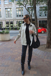 Rachelle Faux Leather Jacket