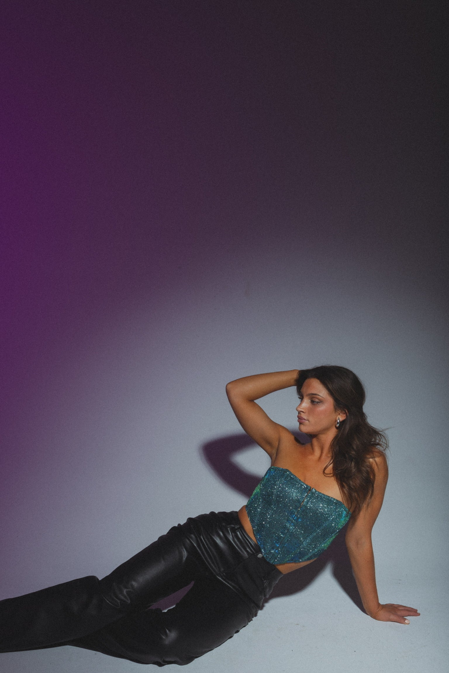 Alice Shimmering Bustier Top