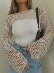 Crochet Bolero Long Sleeve