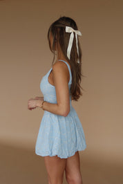 Oakleigh Embroidered Mini Dress