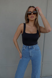 Luna Square Neck Bodysuit