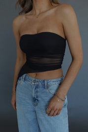 RESTOCKED: Macy Mesh Tube Top