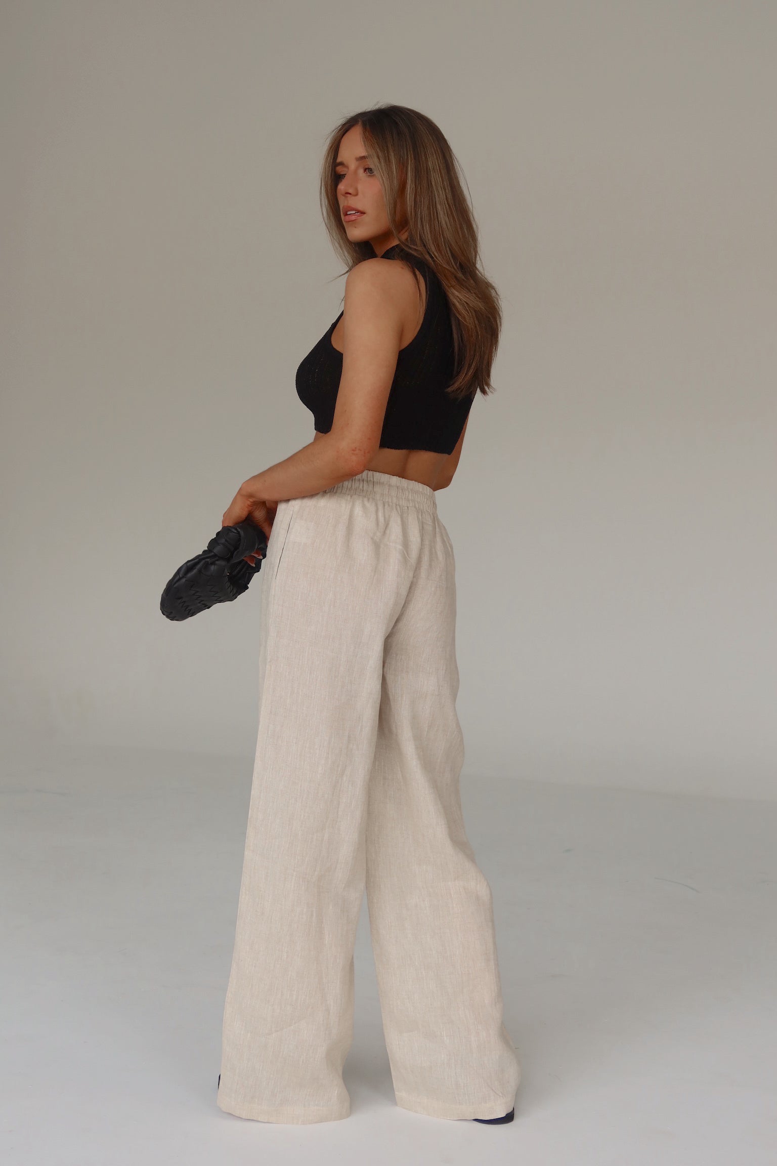 Hailey Knit Top In Black