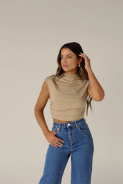 Ciara Mock Neck Tank