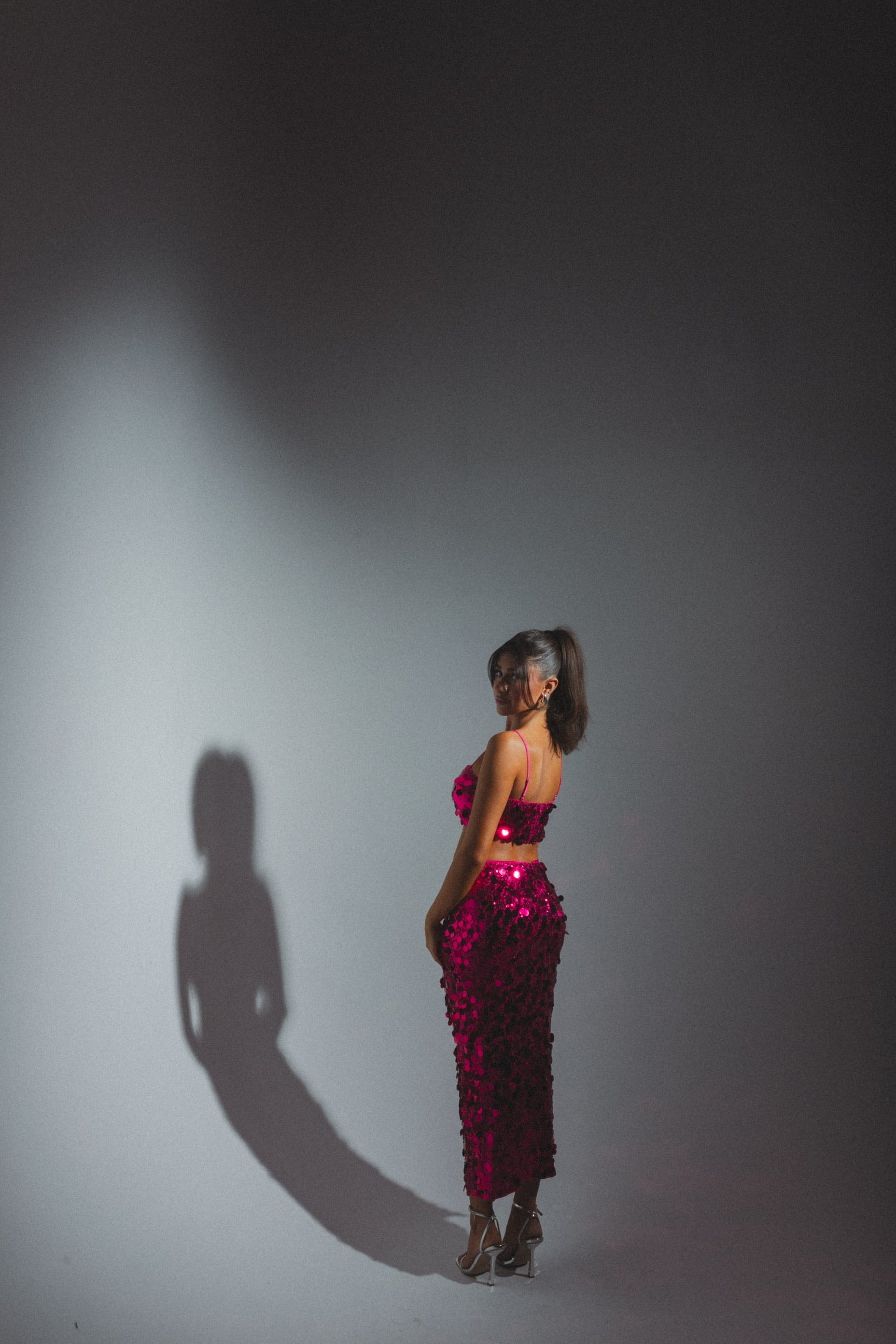 RESTOCKED :Syd Sequin Midi Skirt