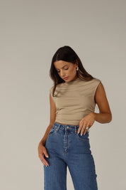 Ciara Mock Neck Tank