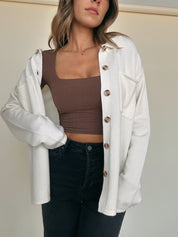 RESTOCKED :Delilah Knit Shacket