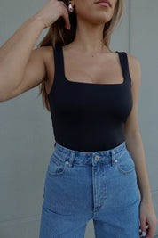 Luna Square Neck Bodysuit
