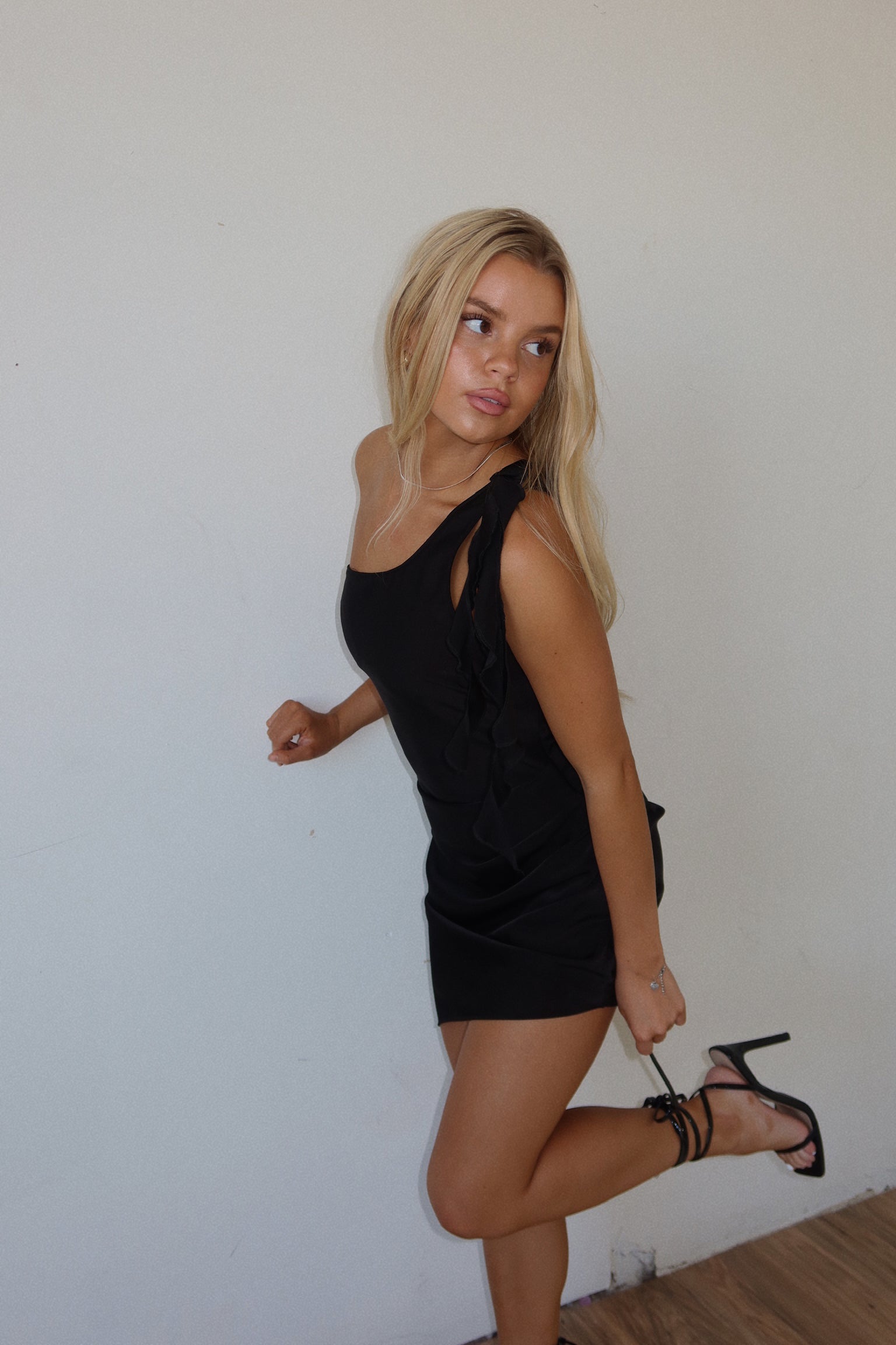 Jailee One Shoulder Mini Dress