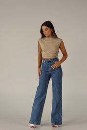 Ciara Mock Neck Tank