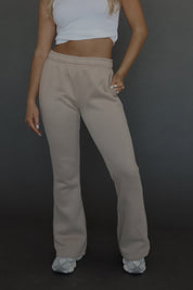 RESTOCKED: Essential Fleece Flare Sweat Pants