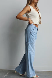 Mira Chambray Trouser