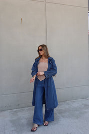 Keaton Wide Leg Denim Pants