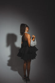 Lily Rose Strapless Tiered Mini Dress