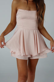 SALE :Shelby Baby Pink Romper