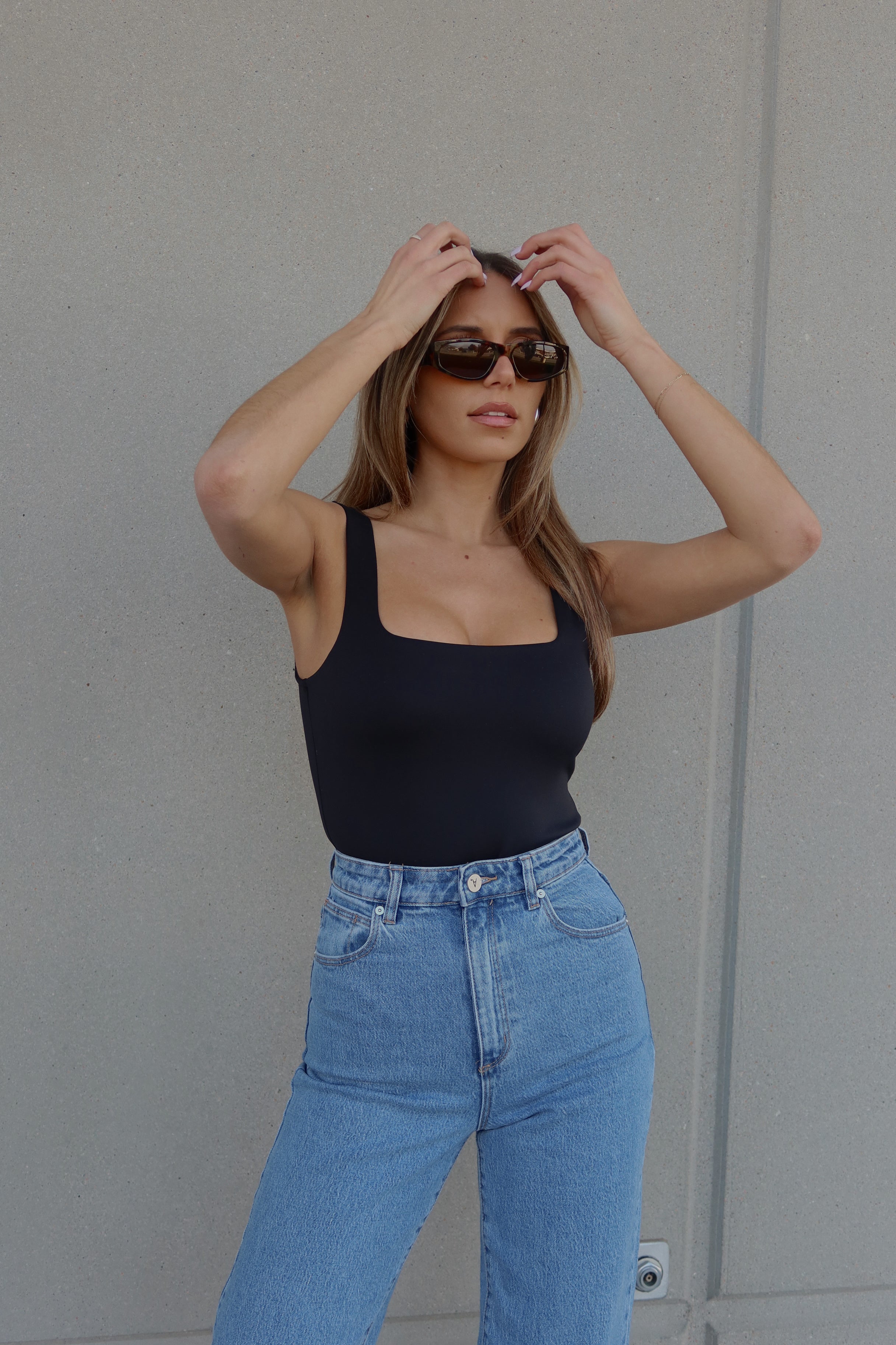 Luna Square Neck Bodysuit