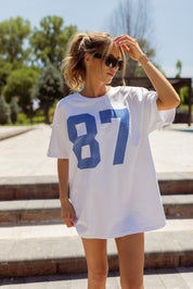Oversized 87 Graphic Tee