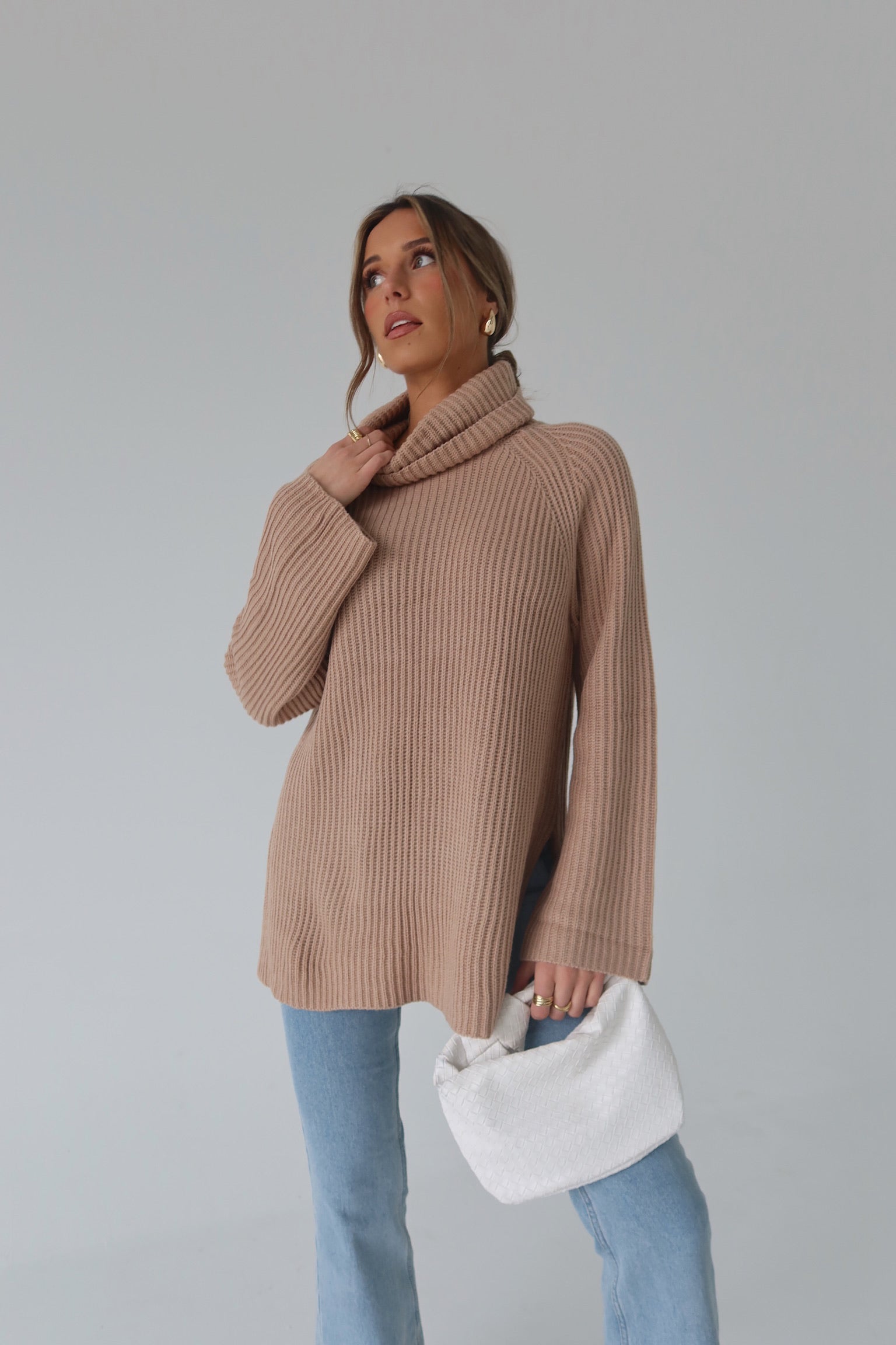 Kenzie Turtleneck Oversized Sweater