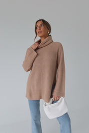 Kenzie Turtleneck Oversized Sweater