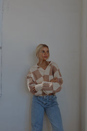 Murphy Checkered Sweater