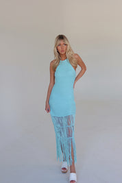 Jenna Fringe Midi Dress