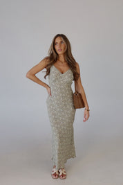 Dahlia Floral Midi Dress