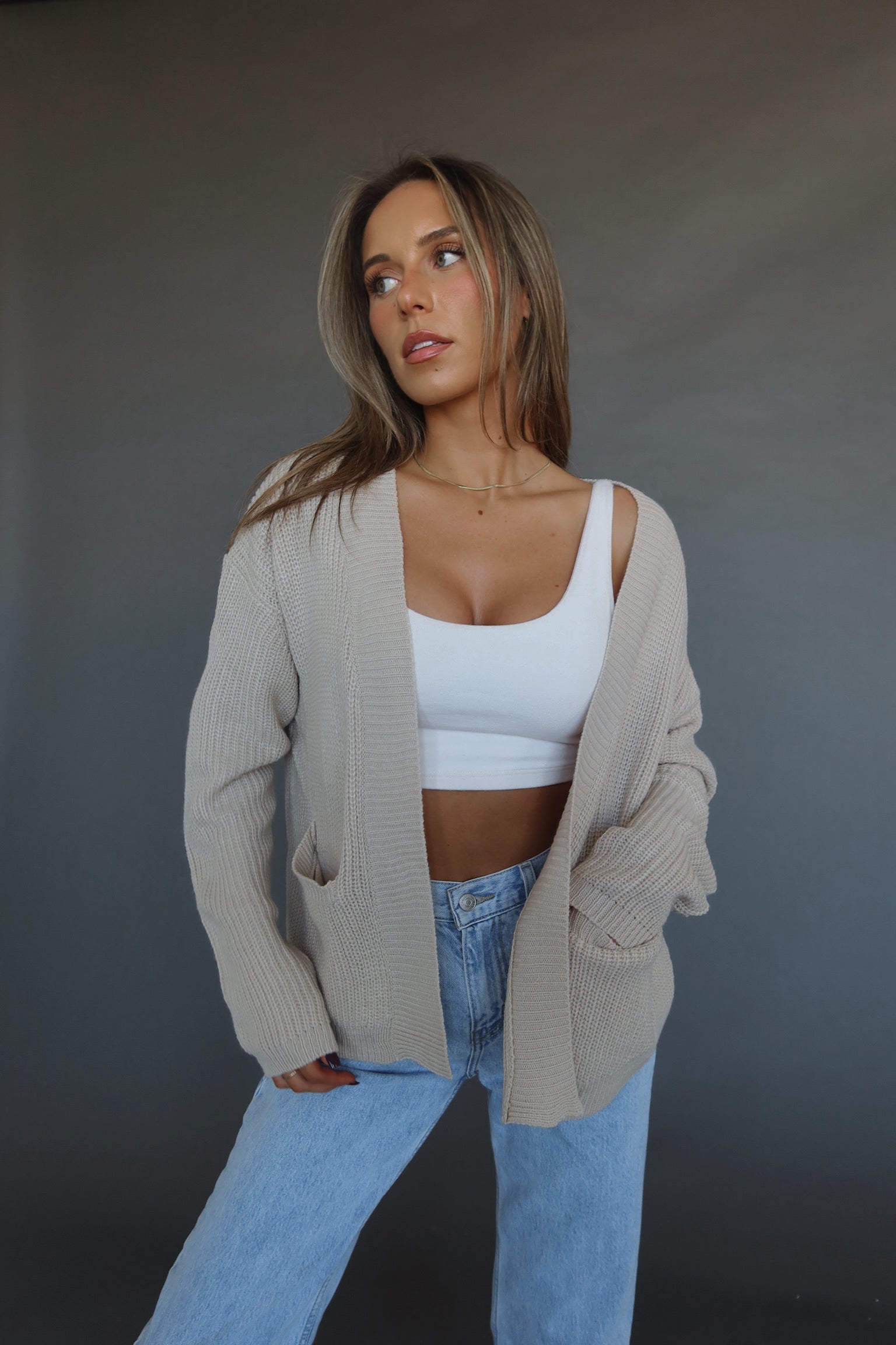 Danni Cropped Cardigan