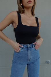 Luna Square Neck Bodysuit
