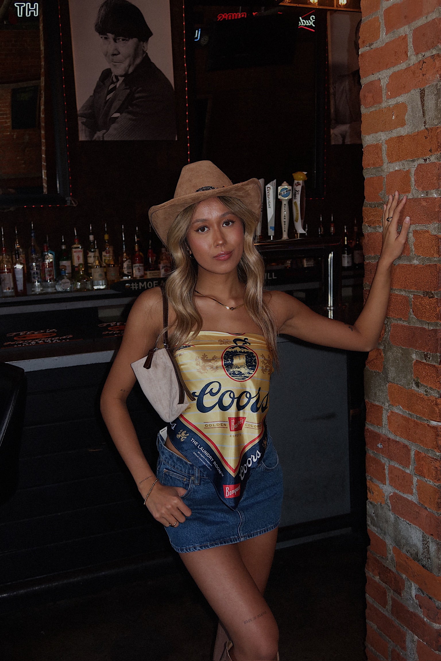 Cool-girl Coors Bandana Top