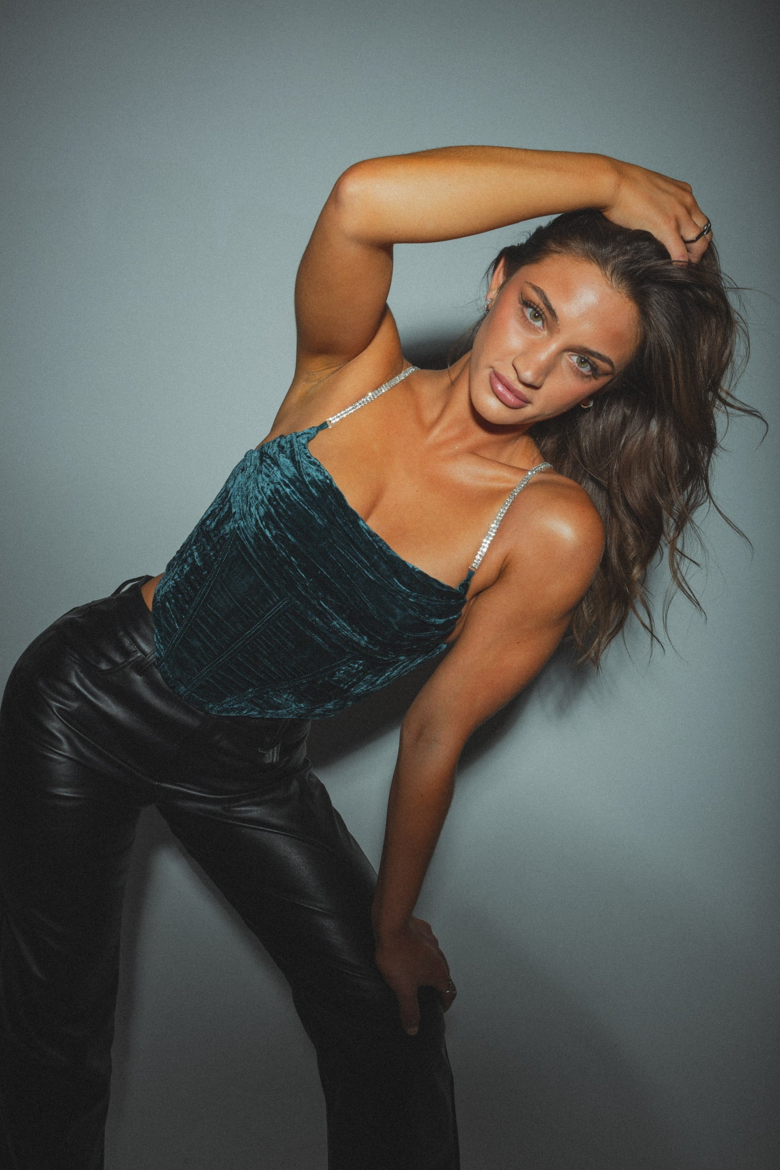 Tori Teal Velvet Corset Top – Madida Clothing