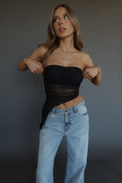 RESTOCKED: Macy Mesh Tube Top