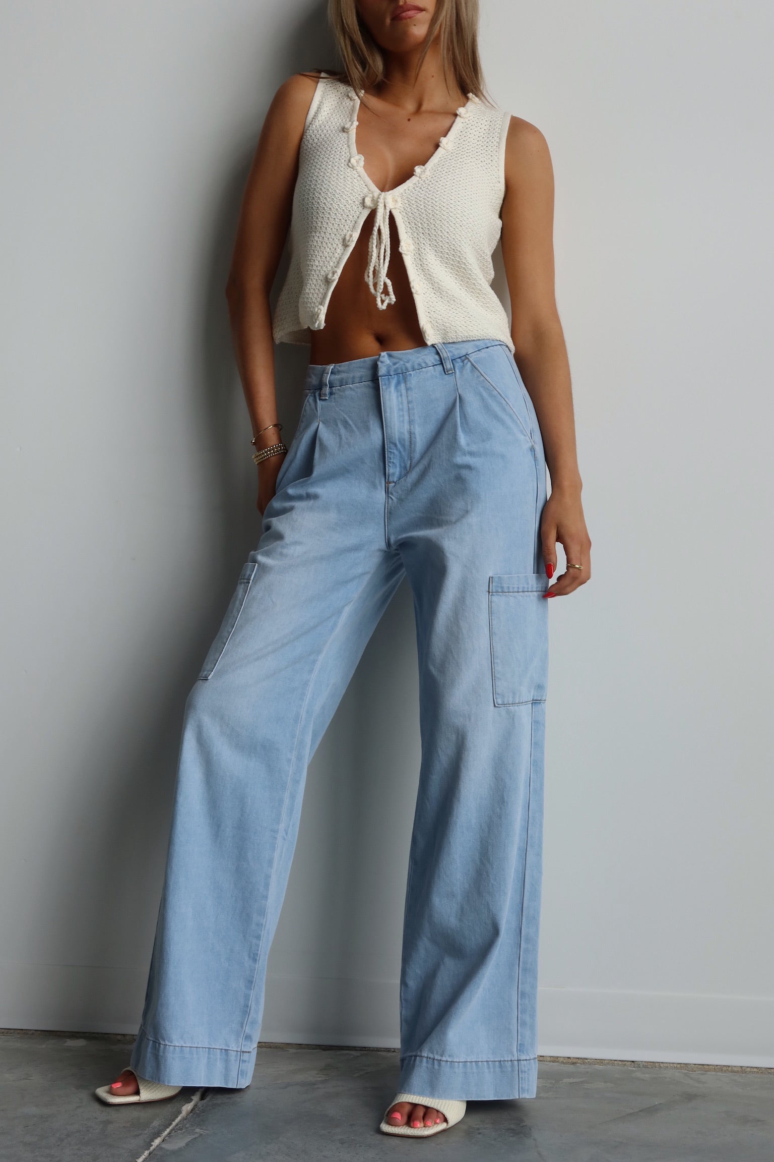 Mira Chambray Trouser
