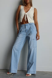 Mira Chambray Trouser