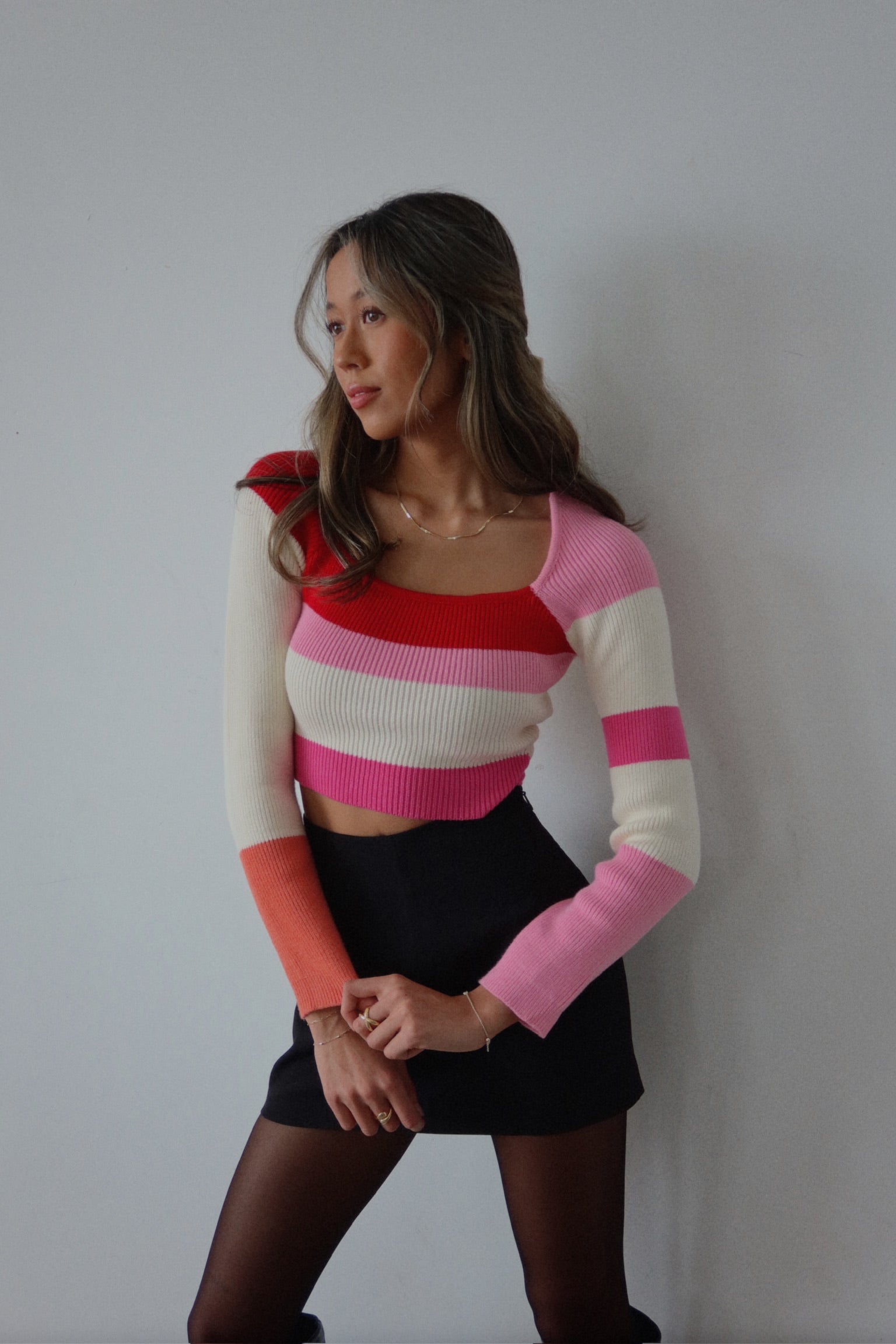 Penelope Long Sleeve Stripe Top