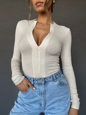 Skyler Quarter Zip Long Sleeve
