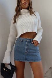Jamison Denim Mini Skirt