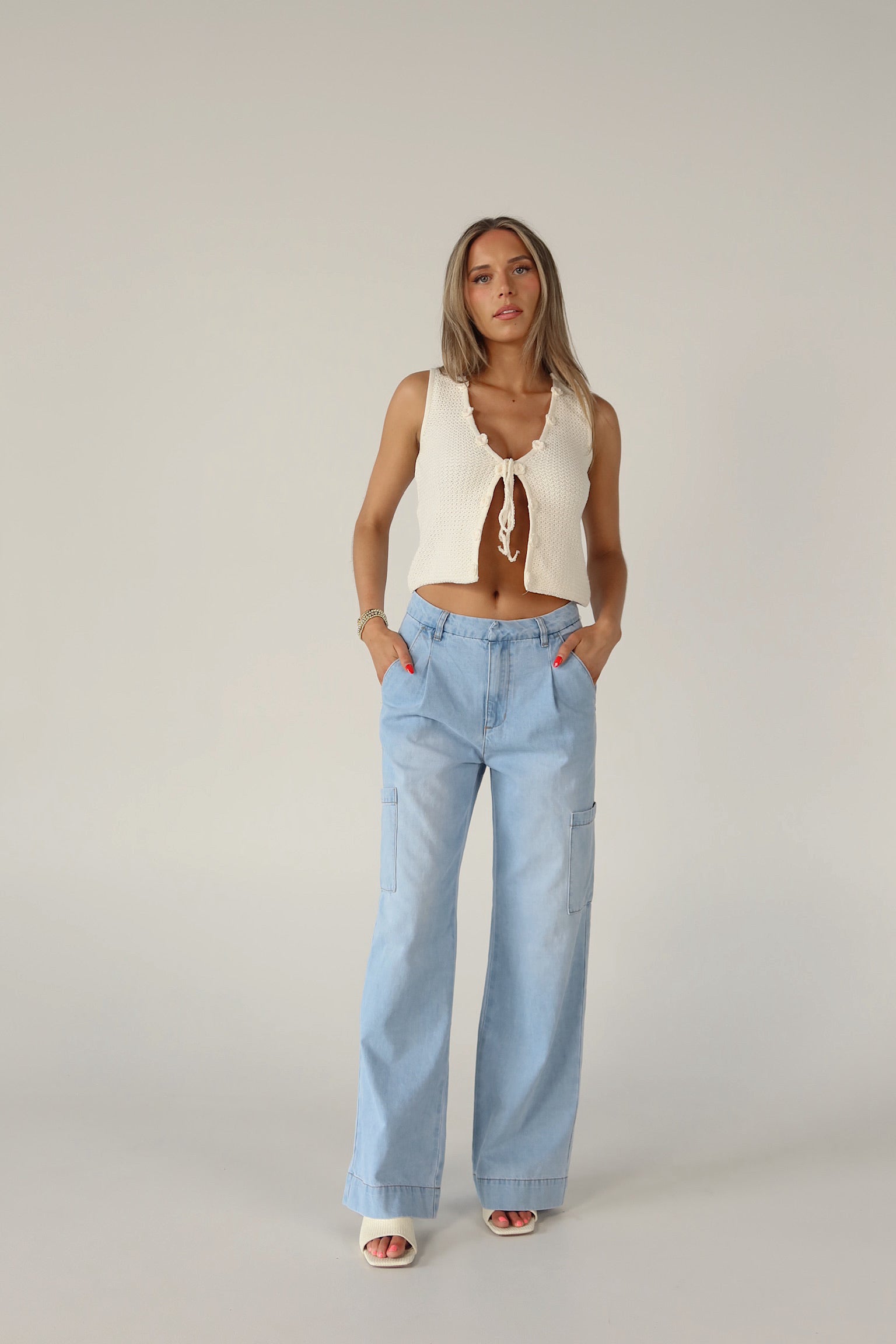 Mira Chambray Trouser