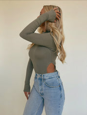 Monika Mockneck Bodysuit