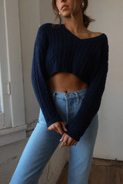 Peyton Cable Knit Sweater