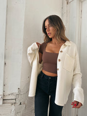 RESTOCKED :Delilah Knit Shacket