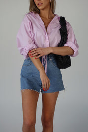 SALE :Danny Drawstring Button Down