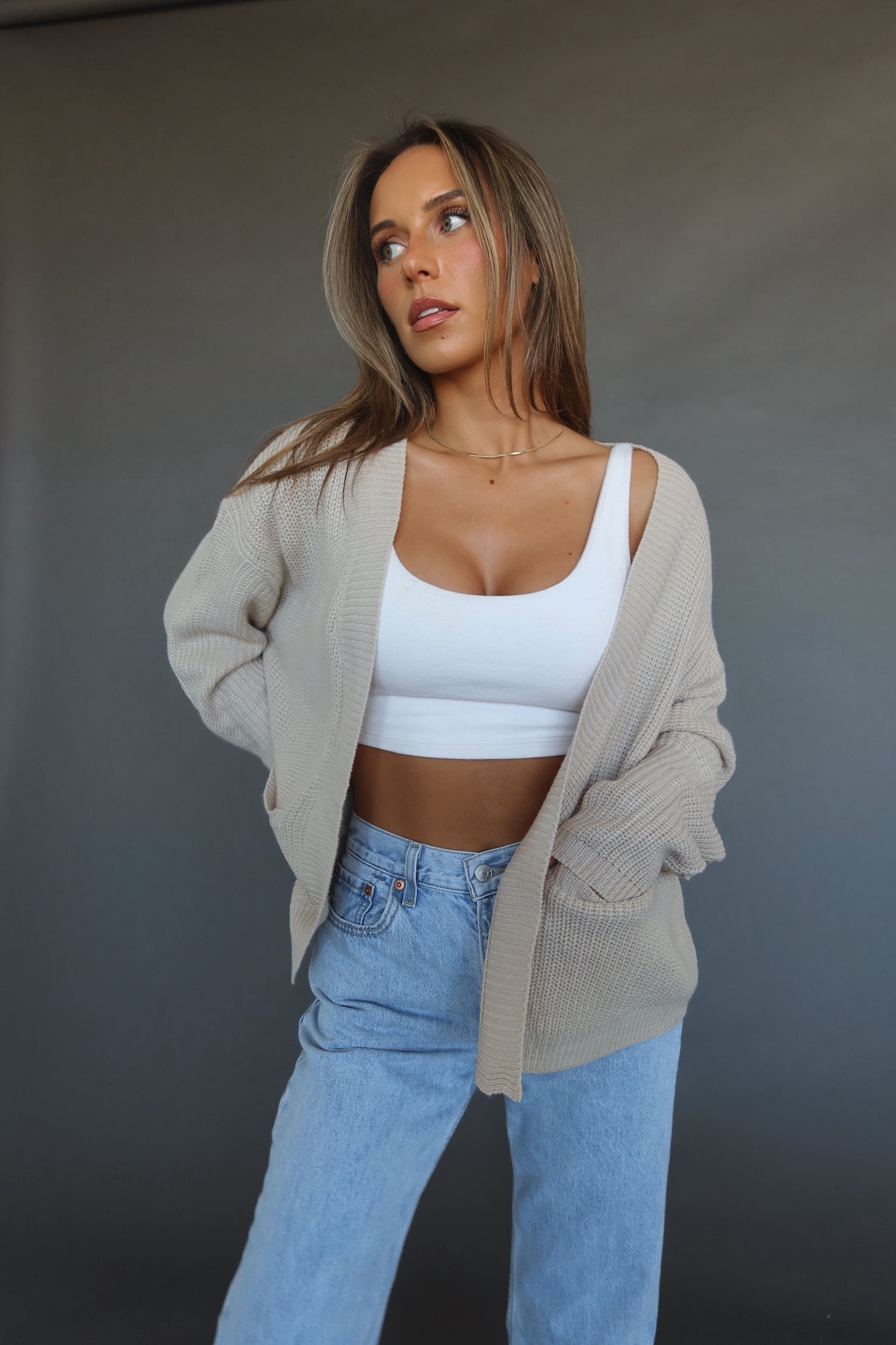 Danni Cropped Cardigan