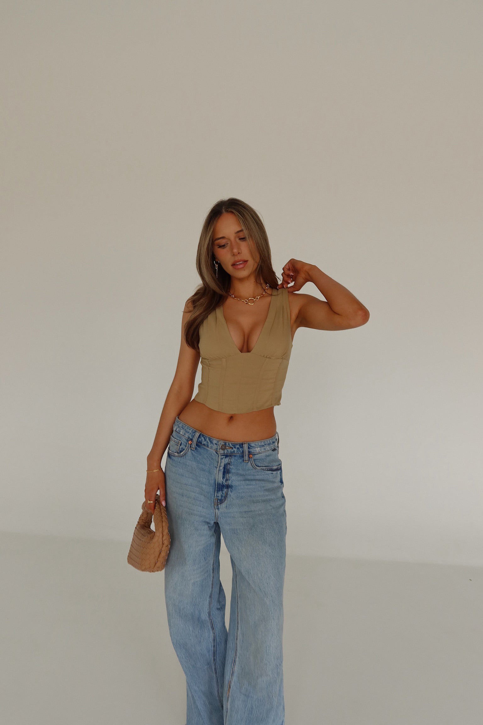 RESTOCKED : Iliza Bustier Top
